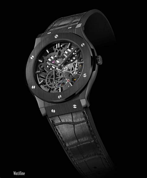 hublot classic fusion classico ultra thin all black price|hublot classic fusion automatic 38mm.